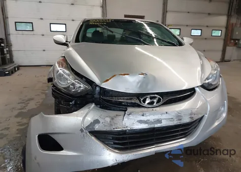 2012 Hyundai Elantra Gls from USA, damaged, VIN 5NPDH4AE9CH068705